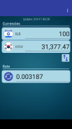 KRW Won x New Israeli Shekel screenshot 2