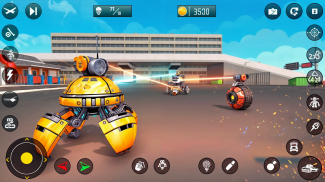 US Police Robot Shooting Games screenshot 0