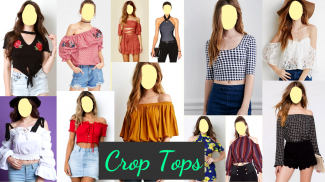 Women Crop Tops Photo Suit screenshot 16