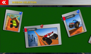 Monster Mega Truck Jump 3D Rac screenshot 0