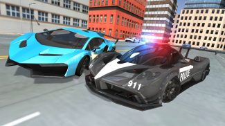 Policja Car Simulator Chase screenshot 2