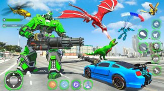 Dino Robot: Dino Car Robot 3D screenshot 2