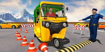 Real Rickshaw Driving Simulator-Tuk Tuk Games screenshot 9