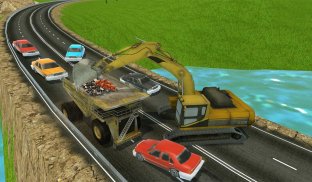 Mega Excavator Truck Transport screenshot 0