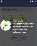 Operational amplifiers notes screenshot 4