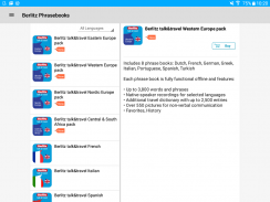 Berlitz talk&travel Phrasebooks screenshot 2