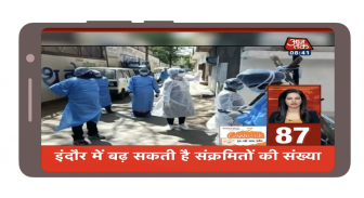 Hindi English News Live TV 24x7 - Live TV App screenshot 0