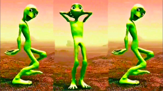 A dança alienígena verde screenshot 1