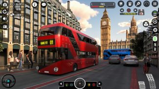 코치 버스 시뮬레이터: 도시 게임 screenshot 2