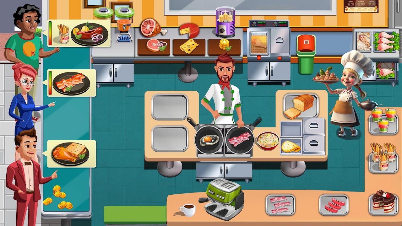 Cooking Cafe Restaurant Girls - Best Cooking Game - Загрузить APK для  Android | Aptoide