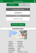 Clear Sky Calculator screenshot 3