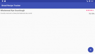 Bread Tracker - Recipe Management and Hyrdration screenshot 1