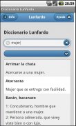 Diccionario Lunfardo screenshot 0