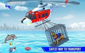 ville animal transport camion sauvetage chien jeux screenshot 5