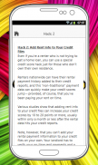 HOW TO IMPROVE CREDIT SCORE screenshot 1