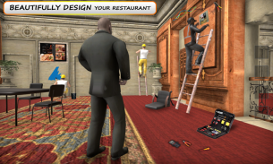 Gerçek Yönetici Şefler Restoran zengin işadamı 3D screenshot 0