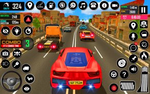 Highway Car Racing 3D Games screenshot 4