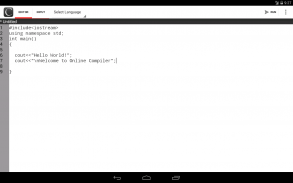 Online Compiler screenshot 2