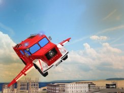 Flying Firefighter Truck 2016 screenshot 3