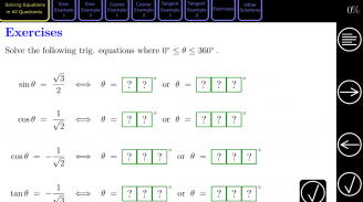 Trig Tutorial 2: Solving Eqns screenshot 5