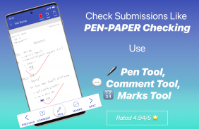 Teach Easy: Easiest Exam & Assignment Checking App screenshot 0