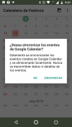 Calendario Festivos Colombia screenshot 8