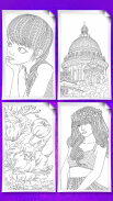 Coloring book for adults screenshot 1