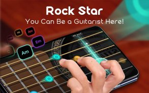 Simulador de guitarra con ritmo libre y juegos screenshot 16