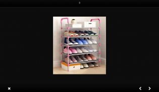 Shoe rack design screenshot 1