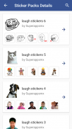 Laugh Stickers for WhatsApp - WAStickerApps screenshot 0