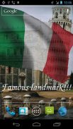 3D Italia bandiera Live Wallpaper screenshot 5