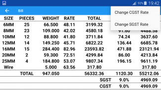 Steel TMT RebarCost Calculator screenshot 3