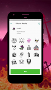 ☠️ Skull Stickers For WhatsApp (WAStickerApps) ☠️ screenshot 4