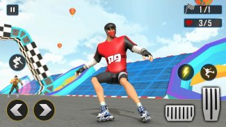 Roller Skate Stunt Games screenshot 0