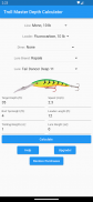 Troll Master Depth Calculator screenshot 2