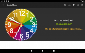 Rainbow Clock screenshot 11