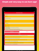 Burns Fluid Calculator screenshot 2