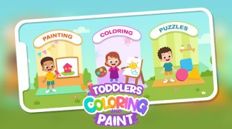 Toddlers Coloring Games Paint screenshot 0