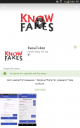 Know Fakes - Counter the counterfeits screenshot 7