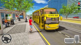 School Bus Fun Driving Game screenshot 2