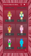 Skins Princess for Minecraft screenshot 0