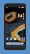 Tropical KWGT screenshot 4