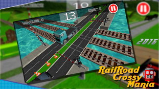 RailRoad Crossing 🚅 Train Simulator Game screenshot 11