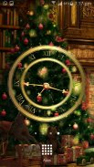 Christmas Clock Wallpaper screenshot 0