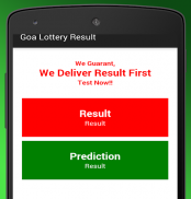 Goa Lottery Result screenshot 0