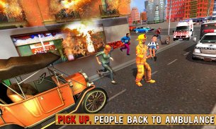 Fire Fighter Truck Real City Heroes screenshot 4