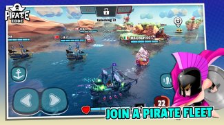 Pirate Code - PVP Sea Battles screenshot 1