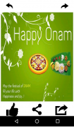 Onam Wishes and Greeting Card screenshot 1