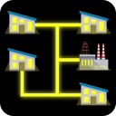 Eletricista - conecte casas. Lógica jogos Icon