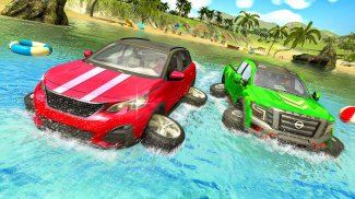 Water Surfer Prado Jeep Games screenshot 2